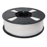 CC3D TPE Filament 39D Natural White 1.75mm 1KG Shore Hardness 39D Similar to 95A Flexible TPU 3D Printer Filament FDM 3D Printing Material White Color CC3D