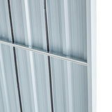 LANTRO JS Outdoor Firewood Racks 129.9", Firewood Storage Shed, Wood Sheds, Firewood Shelter, Log Holder with Roof LANTRO JS