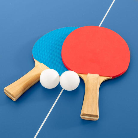 Vermont Midi Ping Pong Table – Professional Indoor | Outdoor Mini Table Tennis | Bats and Balls Included Vermont