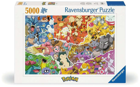 Ravensburger Pokemon 5000 Piece Jigsaw Puzzle for Adults & Kids Age 12 Years Up, Yellow Ravensburger