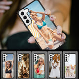 FOQENCCI 5 Piece Phone Case for Samsung Galaxy S23 Plus Sublimation Case Blank Printable DIY Custom Phone Case Soft TPU + Hard PC Anti-Slip Anti-Scratch Shockproof Protective Cover for Galaxy S23 Plus FOQENCCI
