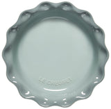Le Creuset Stoneware Pie Dish, 9", Sea Salt Le Creuset