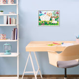 Ravensburger CreArt Sheep and Lamb Paint by Numbers Kit for Kids - 23723 - Painting Arts and Crafts for Ages 9 and Up Ravensburger