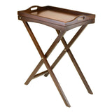 Winsome 94422 Folding Butler Tray Table, Antique Walnut Winsome