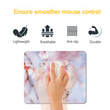 A-SUB Sublimation Mouse Pad Blank Rectangular Blanks 12 pcs for Sublimation Transfer Heat Press Printing Crafts 24x20x0.2cm White A-SUB