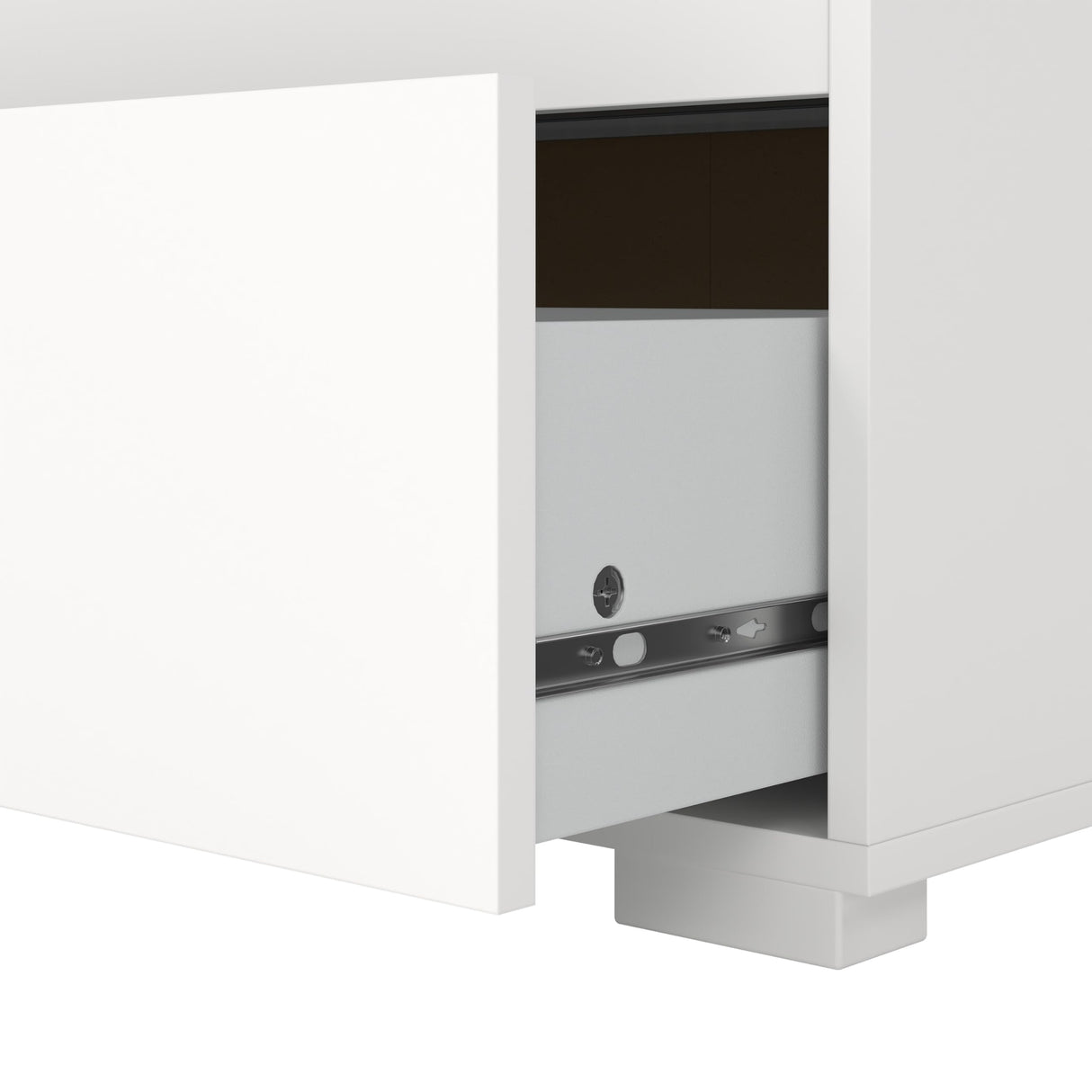 Tvilum Sofia 3-Drawer Bedroom Storage Chest, White, 27.6" W x 26.2" H x 15.67" D Tvilum