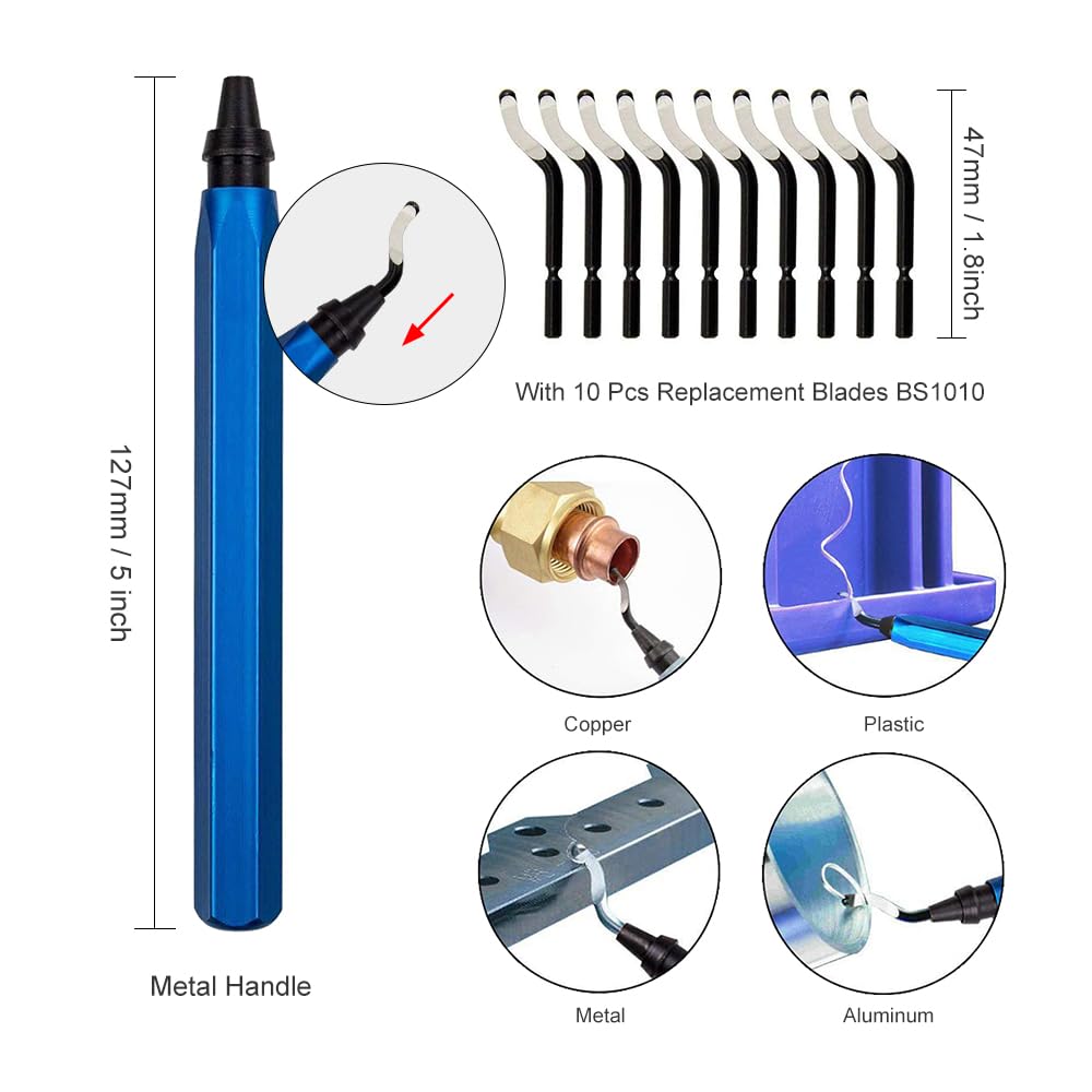 54 PCS 3D Printer Tool Kit, 3D Printer Accessories Kit for Cleaning, Removal Finishing Cutting, Include Metal Deburring Tool, Removal Tools, Nozzle Cleaning Kit and More, for Bambu Lab, Ender 3, Kobra Mintion