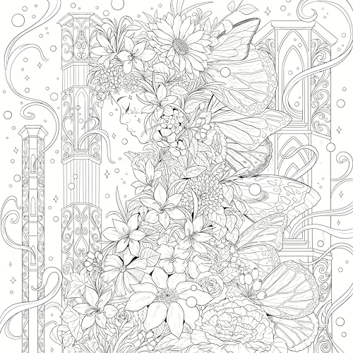 Mythographic Color and Discover: Fairy Wonderland: An Artist's Coloring Book of Magical Spirits WoodArtSupply