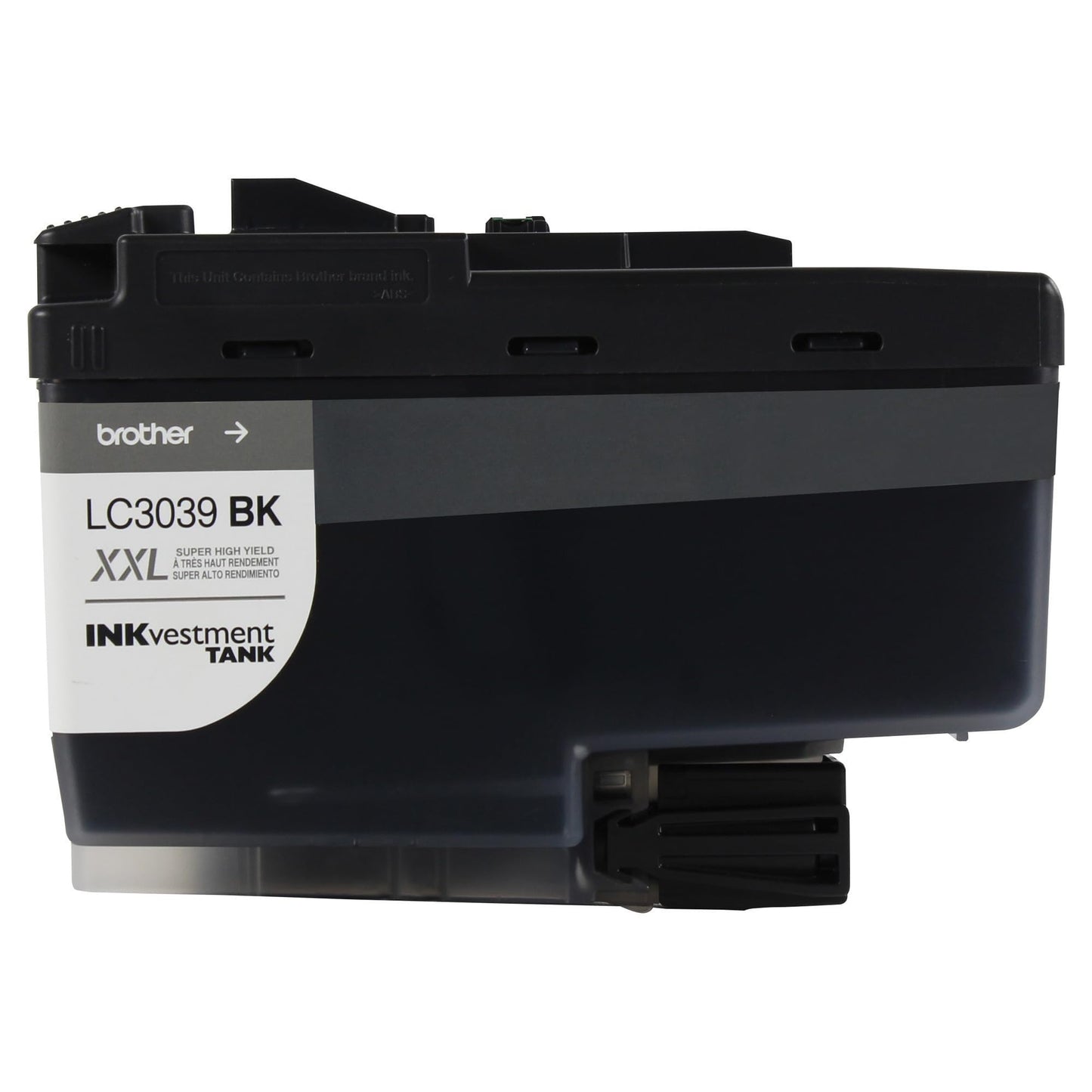 Brother Genuine LC3039BK Single Pack Ultra High-yield Black INKvestment Tank Ink Cartridge, Page Yield Up To 6,000 Pages, LC3039