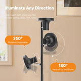 SIBRILLE 36W LED Tree Floor Lamp, Modern Dimmable Standing Lamp with Remote & Touch Control, 4 Color Temperatures, 3 Rotatable LED Light Floor Lamps for Living Room, Bedroom, Office SIBRILLE