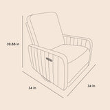 Storkcraft Kyoto Deluxe Extra-Wide Power Recliner Swivel Glider (Black Boucle) – Premium Electronic Power Recliner for Nursery, Includes Dual-USB Charging Port, Extra Wide Glider Rocking Chair Storkcraft