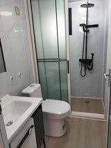 CE Certified Expandable Prefabricated Home | Storm-Proof 20ft/40ft Modular Design | Energy Efficient Tiny House with Kitchen & Bathroom | 10-Year Warranty | Customizable Options Generic