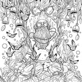 Mythographic Color and Discover: Cosmic Spirit: An Artist's Coloring Book of Tarot, Astrology, and Mystical Symbols WoodArtSupply