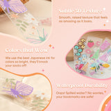 48PCS Bookmark Making Kit, 24 Acrylic Bookmark Blanks with 24Pcs Tassels, 24UV Stickers about Booklover Theme, DIY Blank Bookmarks Waterproof UV DTF Transfers Stickers for Clear Bookmarks DIY Projects Kaciola