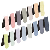 Magnetic Bookmarks, 15PCS Bookmark, Cute Bookmarks, Magnet Bookmark Clips, Bookmarks for Women Men Kids, Bookmarks Bulk, Teacher Bookmark, Solid Colorful Bookmarks(Light Color) ZNHIS