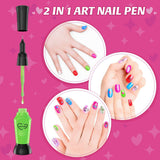 Shemira Nail Art Kit for Girls, Nail Polish Kit for Kids Ages 7-12 Years Old, Ideal Birthday Gift for Girls 7 8 9 10 11 12 Years Old, Nail Polish GIft Set for Teens Shemira