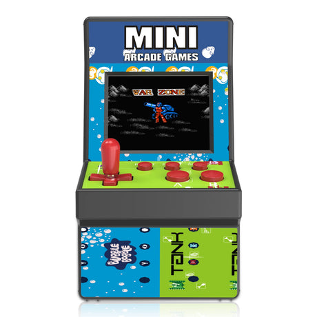 E-MODS GAMING Mini Arcade Games 2.8'' Large Screen Preloaded 200 Classic Mini Handheld Arcade Game Machine for Kids,AA Battery E-MODS GAMING