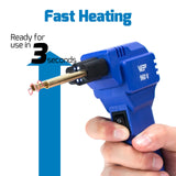 WEP 960-V Plastic Welder Kit 110V with LED Lights with 200 Hot Staples and Pliers for Car Bumper Plastic Welding, Plastic Gas Tank Repair, a Great Automotive Tools for Mechanics WEP