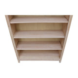 International Concepts Shaker Bookcase - 48 in H International Concepts