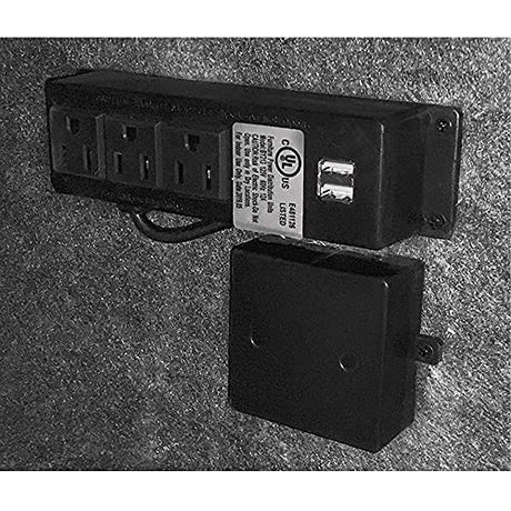 Stealth EGS14 Essential Gun Safe, Fireproof for 30 Minutes, Fits up to 14 Long Guns & Pistols, Adjustable Door Panel Organizer, California DOJ Approved, Internal Power Outlet, Durable Black Paint Stealth