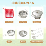 HONEY JOY Kids Sandbox, 2 in 1 Cedar Bottomless Sand Pit & Kitchen Playset, Water Faucet & Sink, Bottom Liner, Realistic Cooking Accessories, Wooden Sand Boxes for Kids Outdoor Backyard HONEY JOY