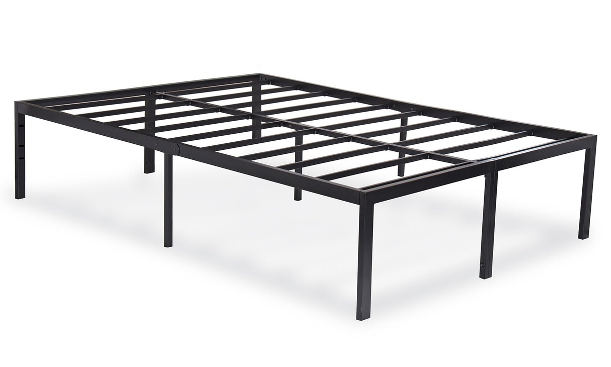 Olee Sleep 18 Inch Heavy Duty Steel Bed Frame with Anti-Slip Support & Noise-Free Assembly, King Size, Black Olee Sleep