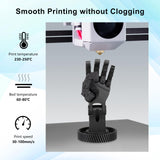 IEMAI PETG Carbon Fiber Filament 1.75mm, Matte Black PETG-CF, Heat-Resistant, High Strength & Rigidity 3D Printer Filament, 1kg Spool Designed for Complex Models and Functional Parts IEMAI