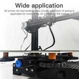 Creality Official 8 PCS Silicone Solid Bed Mounts, 3D Printer Heat Bed Leveling Parts Heat-Resistant Silicone Leveling Column Leveling Spring Replacement Part for Ender 3/3S/3 Pro/3 V2, CR-10 Series Creality