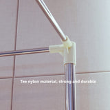 AIKASY Canopy Bed Frame - Stainless Steel, Full Size, Silver AIKASY