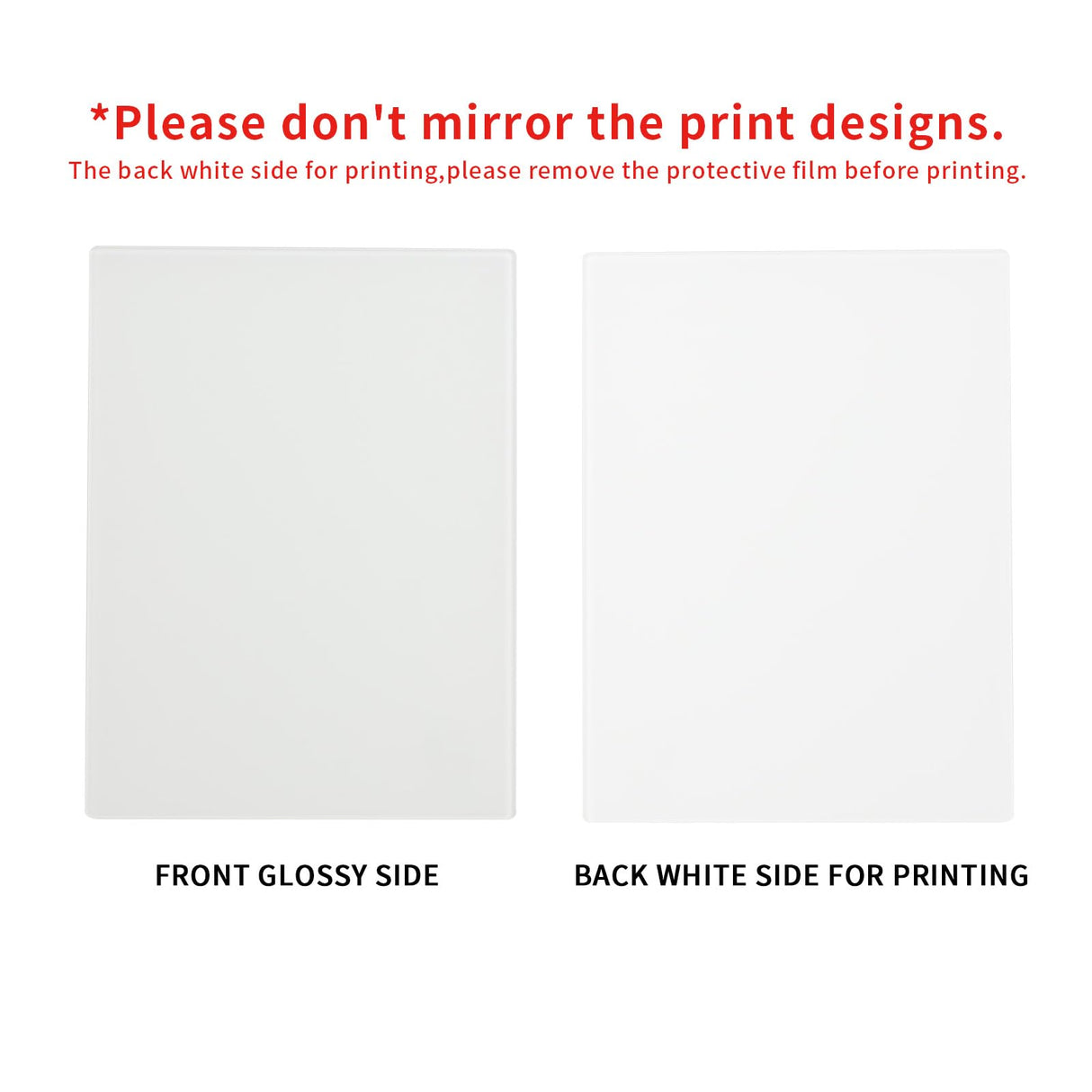 PYD Life 4 Pack Sublimation Night Lights Blanks LED Glass Photo Frames Panels White 5" x 7" with Warm Light,with Wood Stand for Heat Press Machine Printing PYD Life