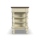 Homestyles Americana Antique Oak Island with Storage, 42"W homestyles