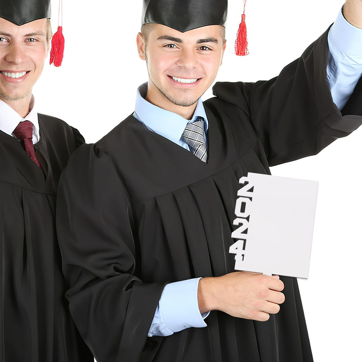 BEOSOFLOY 2024 Graduation Picture Frames Hand Fan Photo Frame Blank Sublimation Graduation Picture Frame 2024 Gifts for Her Him Class of 2024 Graduation Party BEOSOFLOY