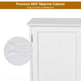 ALAPUR 27.6in Length Bathroom Cabinet Wall Mounted,Over Toilet Storage Cabinet with 2 Doors and Adjustable Shelves,Wood Medicine Cabinet for Bathroom, White ALAPUR