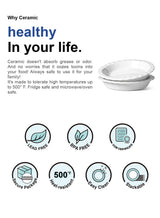 LE TAUCI Ceramic Pie Pans for Baking, 9 Inches Pie Plate for Apple Pie, Round Baking Dish, 36 Ounce Fluted Dish Pie Pan, Set of 2, White LE TAUCI