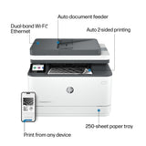 HP LaserJet Pro MFP 3101fdw Wireless Black & White All-in-One Laser Printer, Scanner, Copier, Fax, Best-for-Office (3G628F) HP