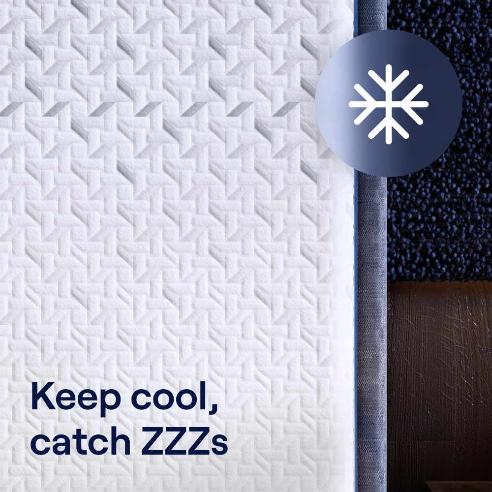 Nectar Classic Hybrid 12” King Mattress - Medium Firm - Memory Foam & Innerspring Coils - Cooling Top Layer - Pressure-Relief - Mattress in a Box - 365-Night Trial & Forever Warranty Nectar