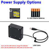 Homello RFID Lock Electronic Cabinet Lock with USB Cable - Hidden DIY Lock for Wooden Cabinet Drawer Locker Cupboard Gun Box with 5 Key Cards/Fobs Homello