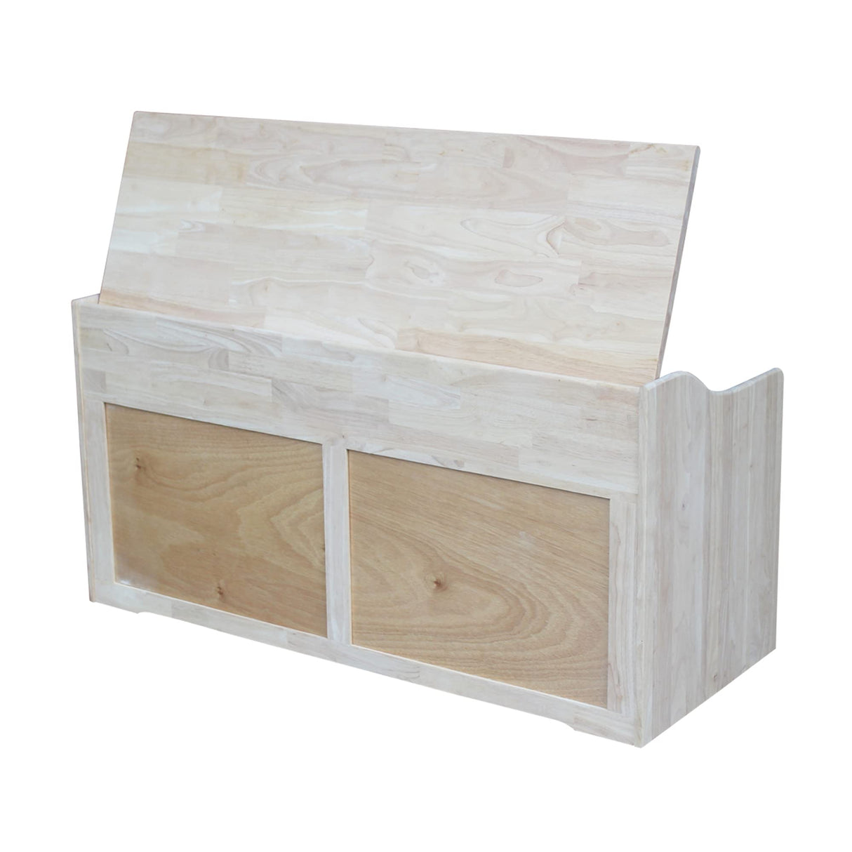 International Concepts Unfinished Storage Box, 23(H) x 47(W) x 19(D) IC International Concepts
