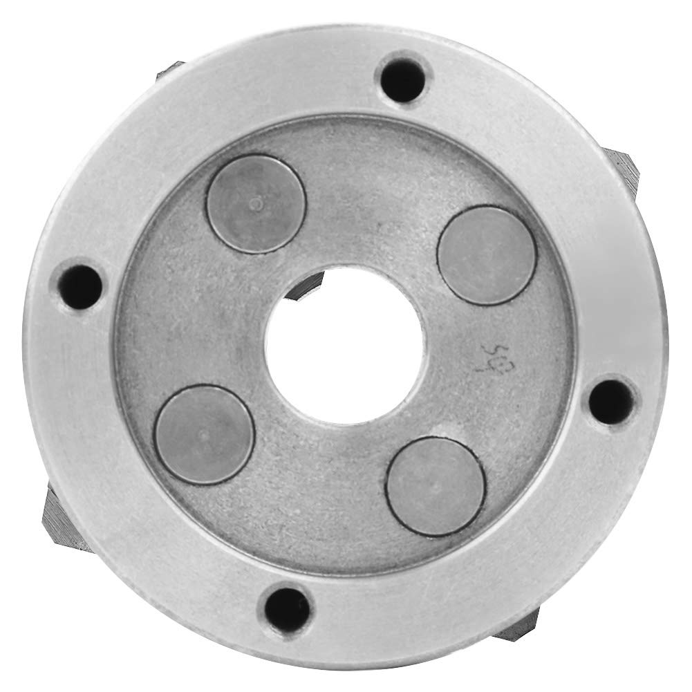 SANOU Lathe K72-100 4-Jaw Independent Reversible Metal Turning Machine Accessories Akozon