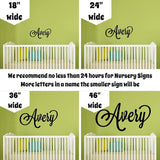 Personalized Names Sign Custom Name Customized Wooden Name Sign Boys Girls Nursery Name Sign Family Wood Sign Generic