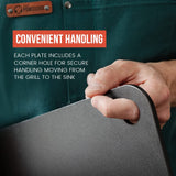 Chef Pomodoro Pizza Steel for Oven, 13.25 x .25 Thick, Pizza Baking Steel for Oven, Steel Pizza Stone for Grill and Oven, Original Baking Steel for Bread, Artisan Steel, Oven Steel (13-Inch) Chef Pomodoro