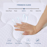 Fyaslt Queen Size Mattress, 10 Inch Memory Foam Hybrid Mattress in a Box with Individual Pocket Spring for Motion Isolation & Strong Edge Support & Pressure Relief, CertiPUR-US,100 Nights Trial Fyaslt