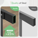 Novilla Queen Bed Frame, 14 Inch Metal Platform Bed Frame Queen Size No Box Spring Needed, Heavy Duty Steel Slat Support, Easy Assembly Novilla