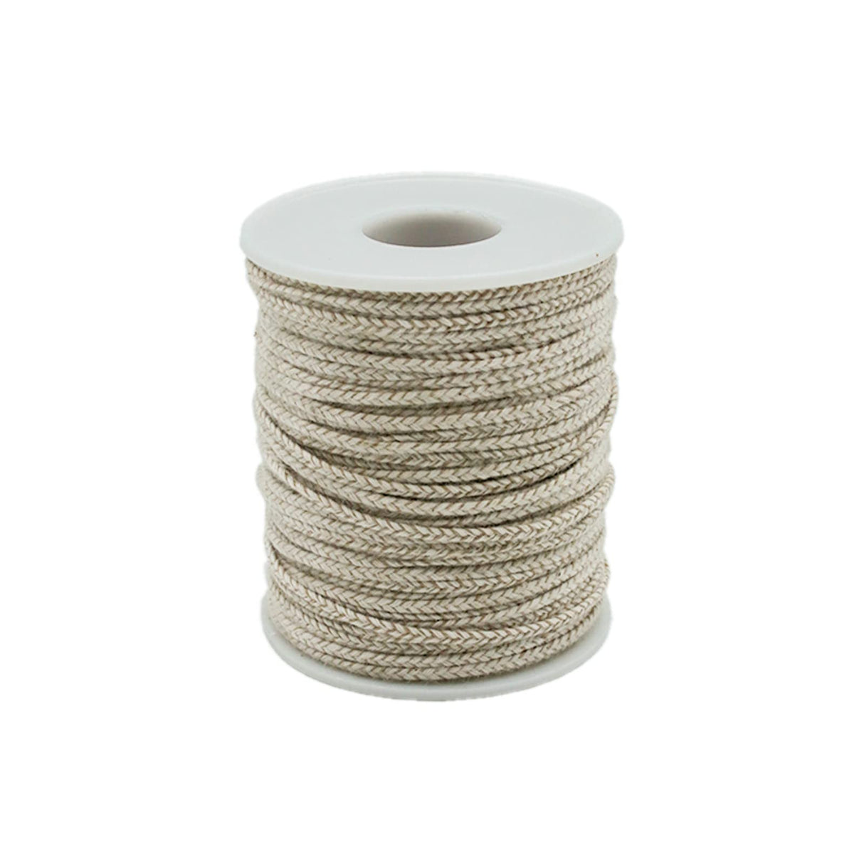 260 Foot Candle Wick, 24 PLY Braided Candle Wick Spool, Cotton & Paper Interwoven Core, Candle Wicks for Candle Making, Candle Wick Roll for DIY Candle Craft Making TOKAYIFE