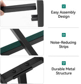 YITAHOME Natural Rattan Bed Frame King Size with Headboard and 2 Storage Drawers Underneath, Boho Cane Bed Platform Bed with Metal Slat, Noise Free, No Box Spring Needed YITAHOME