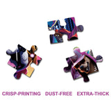 Funny Dog Puzzles 1000 Pieces for Adults, Animal Dogs Jigsaw Puzzles Hip Hop, Dance Puppy Bulldog Jigsaw Puzzle Collage Puzzles as Family Game BBOLDIN