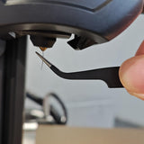 TIOPY 42Pcs 3D Printer Nozzle Cleaning Tool Kit, 0.15/0.20/0.25/0.30/0.35/0.4/0.5/0.6/0.8 mm Nozzle Cleaner Needles,3D Printer Extruder Hotend Cleaning Brush With Tool Bag, for Bambu Lab, Ender3/Kobra TIOPY