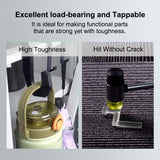 Siraya Tech Blu 3D Printer Tough Resin with High Toughness Resolution Strong and Precise 3D Printing 405nm UV-Curing Rapid Resin for LCD DLP 8K 3D Printer (1kg, Clear V2) Siraya Tech