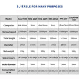 Air Micro Die Grinder Kit,MAG-123N Pneumatic Grinding Pen 120 Degree 23500 RPM JIUNENG