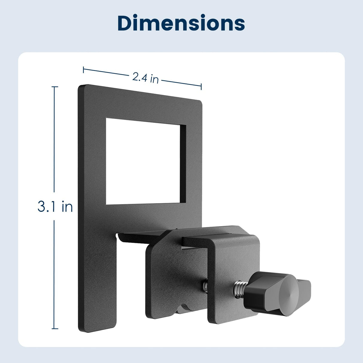 SUYAUU Non Slip Mattress Gaskets, Mattress Holder in Place Gripper for Metal Bed Frame, Keep Mattress from Sliding Gripper, Adjustable, 6 PCS, Black SUYAUU